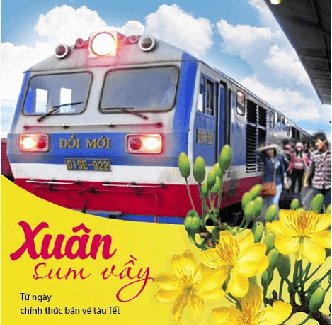 Vé tàu tết 2019